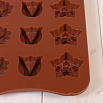Форма силиконовая для шоколада "Тюльпан и нарцисс" 20*10 см, 15 ячеек фото 3